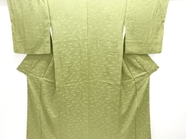 JAPANESE KIMONO / IROMUJI / WOVEN PLANTS